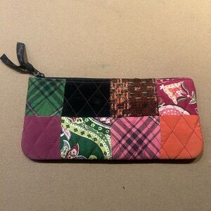 Vera Bradley Patchwork Quilted Clutch